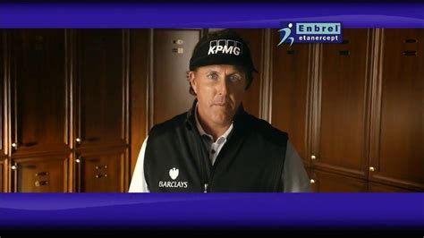 Enbrel TV Commercial Featuring Phil Mickelson .